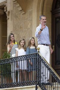 Photocall mit den spanischen Royals in Palma de Mallorca