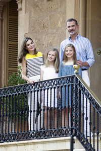 Photocall mit den spanischen Royals in Palma de Mallorca