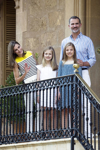 Photocall mit den spanischen Royals in Palma de Mallorca