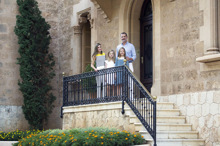 Photocall mit den spanischen Royals in Palma de Mallorca