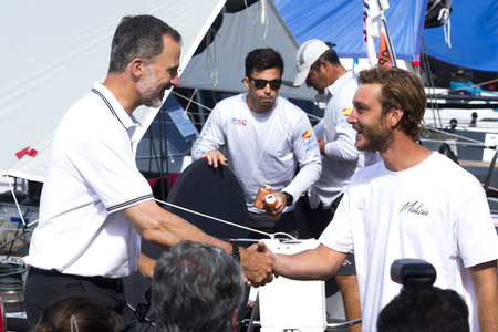 König Felipe im Real Club Náutico de Palma