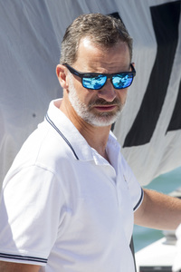 König Felipe im Real Club Náutico de Palma