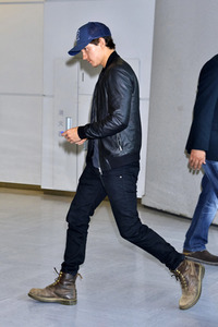 Ankunft von Tom Holland in Narita