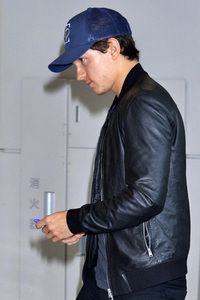 Ankunft von Tom Holland in Narita