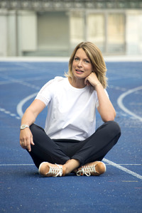 Fototermin mit Jessy Wellmer in Berlin