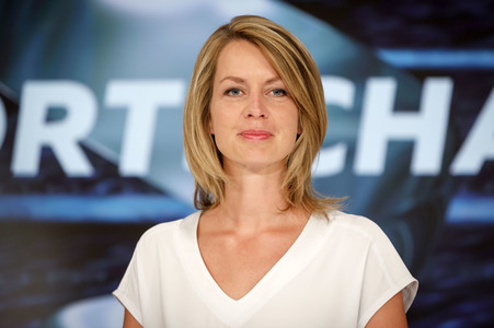 Photocall mit Jessy Wellmer in Köln