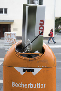 Bundestagswahlkampf-Plakate in Berlin