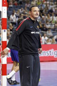 Handballspiel THW Kiel vs. FC Barcelona Lassa in Köln