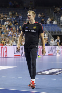 Handballspiel THW Kiel vs. FC Barcelona Lassa in Köln