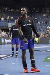 Handballspiel THW Kiel vs. FC Barcelona Lassa in Köln