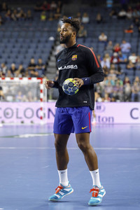 Handballspiel THW Kiel vs. FC Barcelona Lassa in Köln
