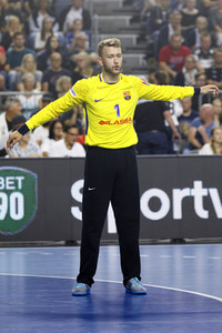 Handballspiel THW Kiel vs. FC Barcelona Lassa in Köln