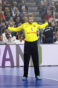 Handballspiel THW Kiel vs. FC Barcelona Lassa in Köln