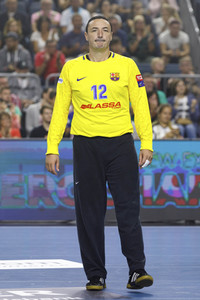 Handballspiel THW Kiel vs. FC Barcelona Lassa in Köln