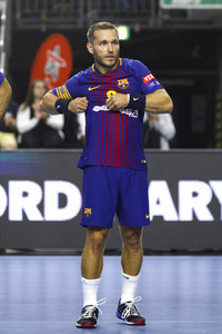 Handballspiel THW Kiel vs. FC Barcelona Lassa in Köln