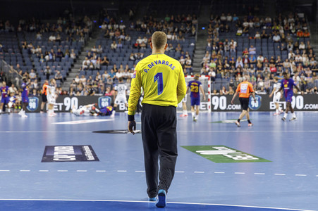 Handballspiel THW Kiel vs. FC Barcelona Lassa in Köln
