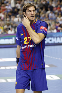 Handballspiel THW Kiel vs. FC Barcelona Lassa in Köln