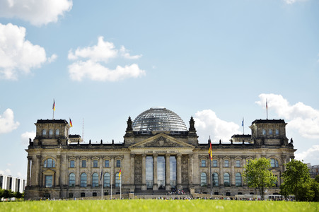 Das Reichstagsgebäude in Berlin