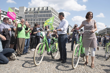 Wahlkampfauftakt von Bündnis 90 / Die Grünen