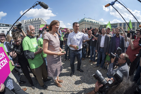 Wahlkampfauftakt von Bündnis 90 / Die Grünen