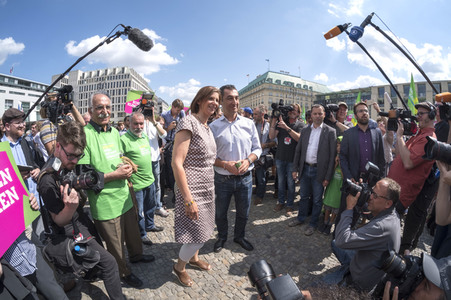Wahlkampfauftakt von Bündnis 90 / Die Grünen