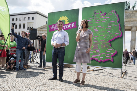 Wahlkampfauftakt von Bündnis 90 / Die Grünen