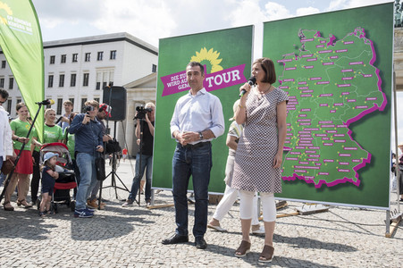 Wahlkampfauftakt von Bündnis 90 / Die Grünen