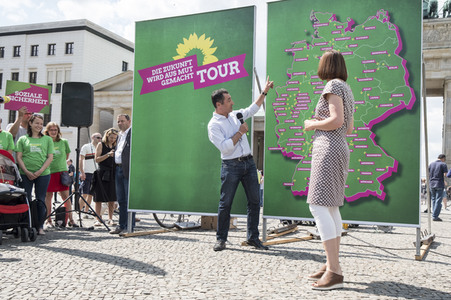 Wahlkampfauftakt von Bündnis 90 / Die Grünen