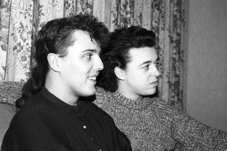 Fototermin mit Tears for Fears in London