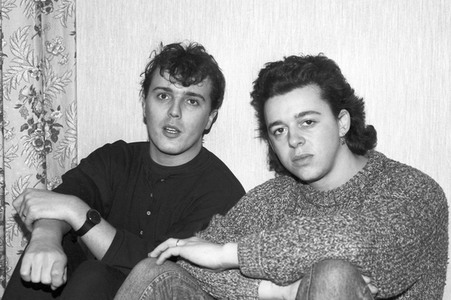 Fototermin mit Tears for Fears in London