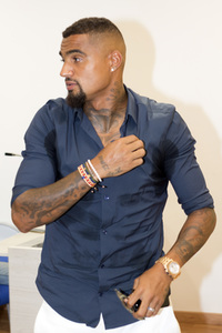Pressekonferenz mit Kevin Prince Boateng in Las Palmas