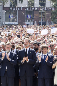 Trauer um die Opfer des Terroranschlags in Barcelona