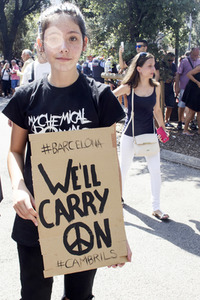 Trauer um die Opfer des Terroranschlags in Barcelona