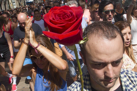 Trauer um die Opfer des Terroranschlags in Barcelona