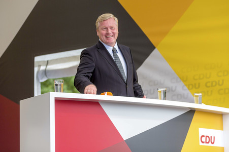 CDU-Wahlkampfversanstaltung in Steinhude