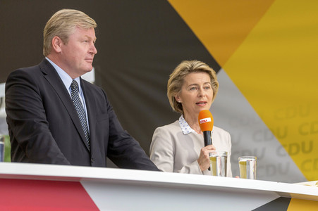 CDU-Wahlkampfversanstaltung in Steinhude