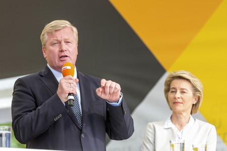 CDU-Wahlkampfversanstaltung in Steinhude