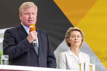 CDU-Wahlkampfversanstaltung in Steinhude