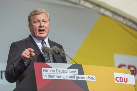 CDU-Wahlkampfversanstaltung in Steinhude