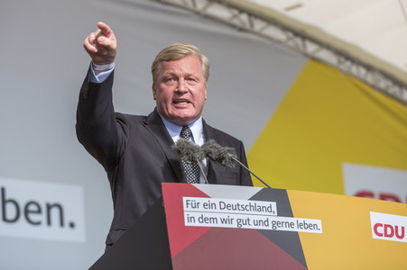 CDU-Wahlkampfversanstaltung in Steinhude