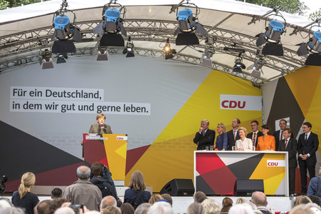 CDU-Wahlkampfversanstaltung in Steinhude