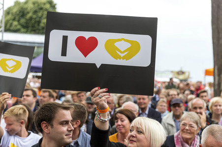 CDU-Wahlkampfversanstaltung in Steinhude
