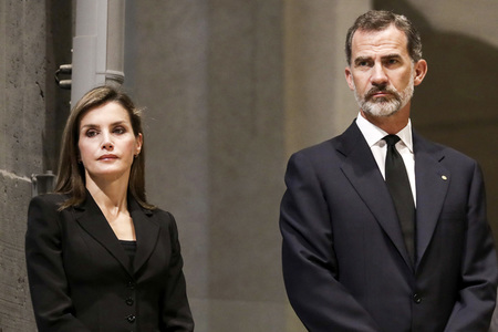 Trauerfeier für die Opfer der Terroranschläge in Barcelona und Cambrils