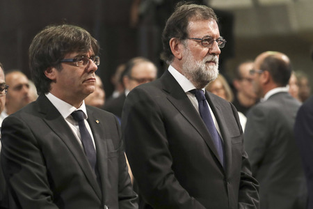 Trauerfeier für die Opfer der Terroranschläge in Barcelona und Cambrils
