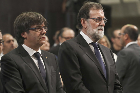 Trauerfeier für die Opfer der Terroranschläge in Barcelona und Cambrils