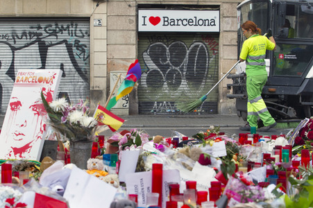 Trauer um Terroropfer in Barcelona