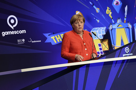 Eröffnung der Gamescom 2017 in Köln