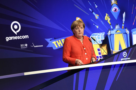 Eröffnung der Gamescom 2017 in Köln