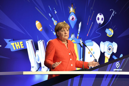 Eröffnung der Gamescom 2017 in Köln