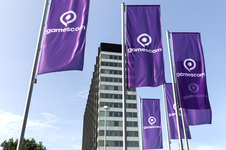 Computerspielmesse Gamescom 2017 in Köln